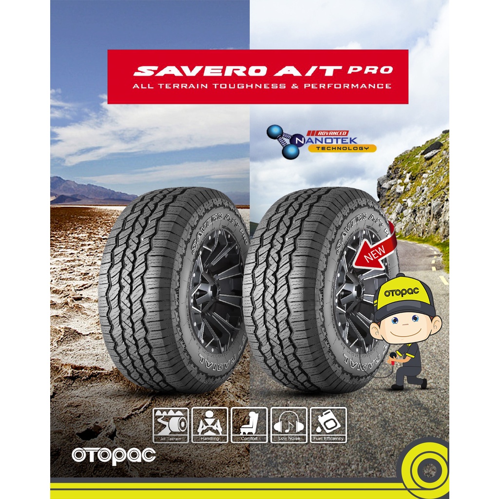 Ban mobil GT Radial SAVERO AT Pro 235/70 R15