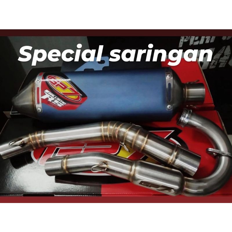 knalpot Gp7 Balistic Rs klx-crf bore up 170cc up