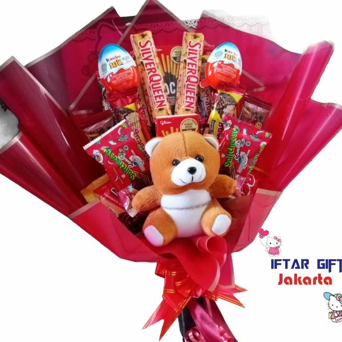 Buket Snack / Buket Jajan / Bucket Wisuda / Buket Souvenir Ultah