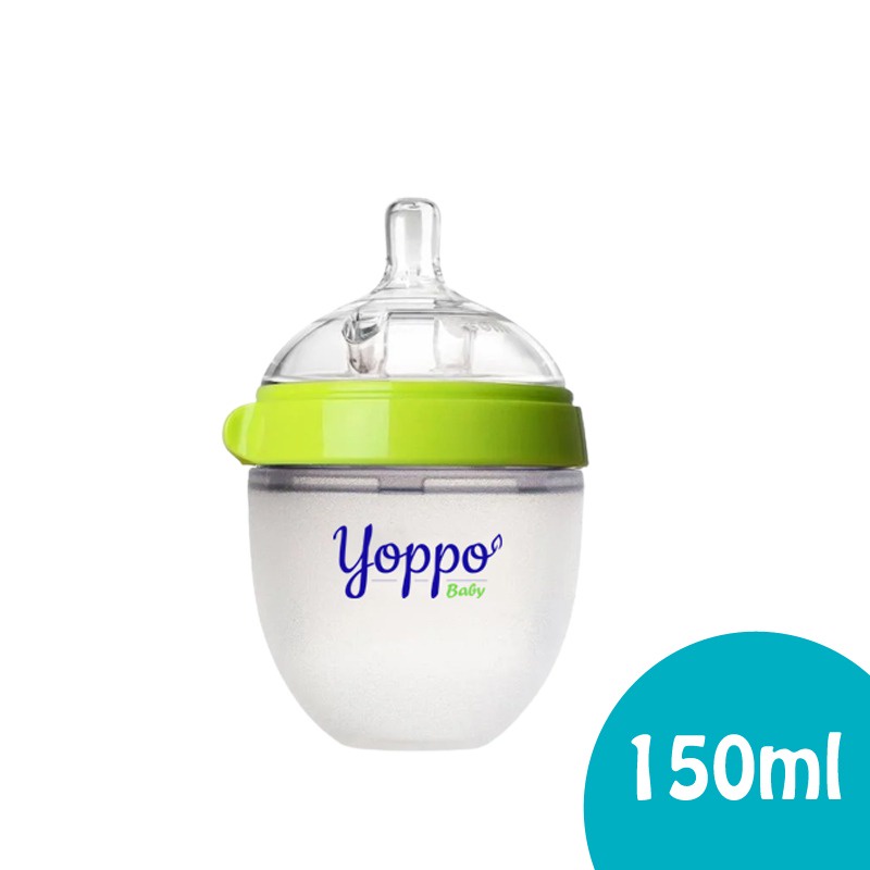 Yoppo Baby Botol susu Silikon / Botol susu bayi Silikon BPA free