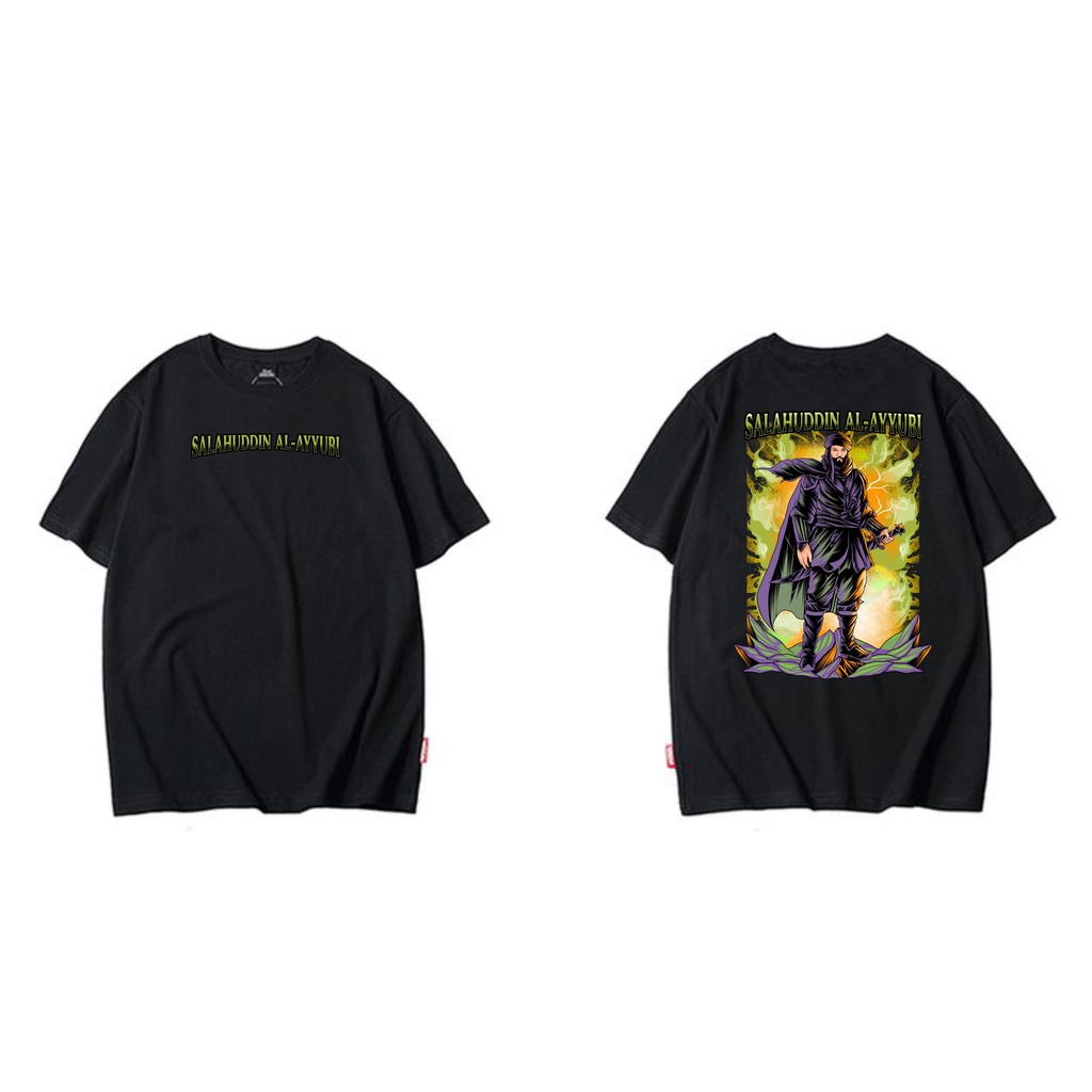 KAOS OVERSIZE ISLAMI SALAHUDDIN AL AYYUBI BIG SIZE JUMBO