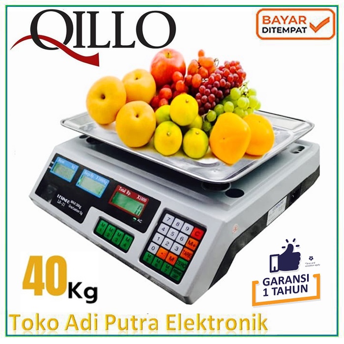 Timbangan Digital 40kg Timbngan Tbuah / Timbangan sayur / Timbangan Telur / Timbngan Laundry / Timbngan Digital Serbaguna