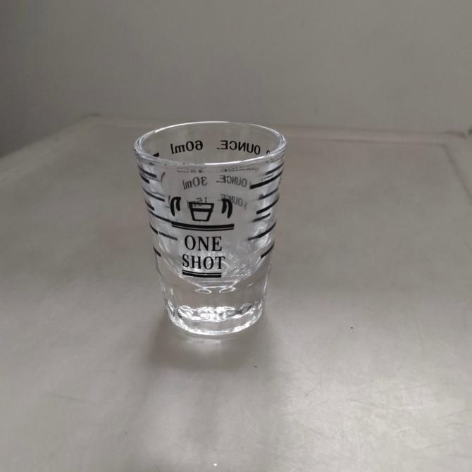 %$%$%$%$] Espresso shot glass gelas sloki 60 ml 2 ounce
