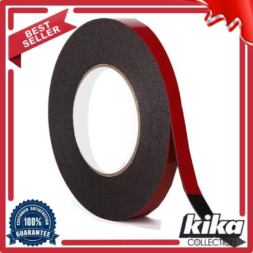 

DOUBLE TAPE 3M 8MM X 5 METER MERAH PEREKAT LEM BOLAK BALIK 3M