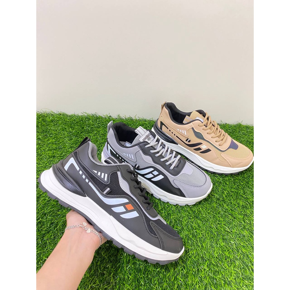 [JWALK] Sepatu Sneakers Pria Fashion Trendy Warna Cakep Kualitas Buat OOTD Kualitas Import Premium -355