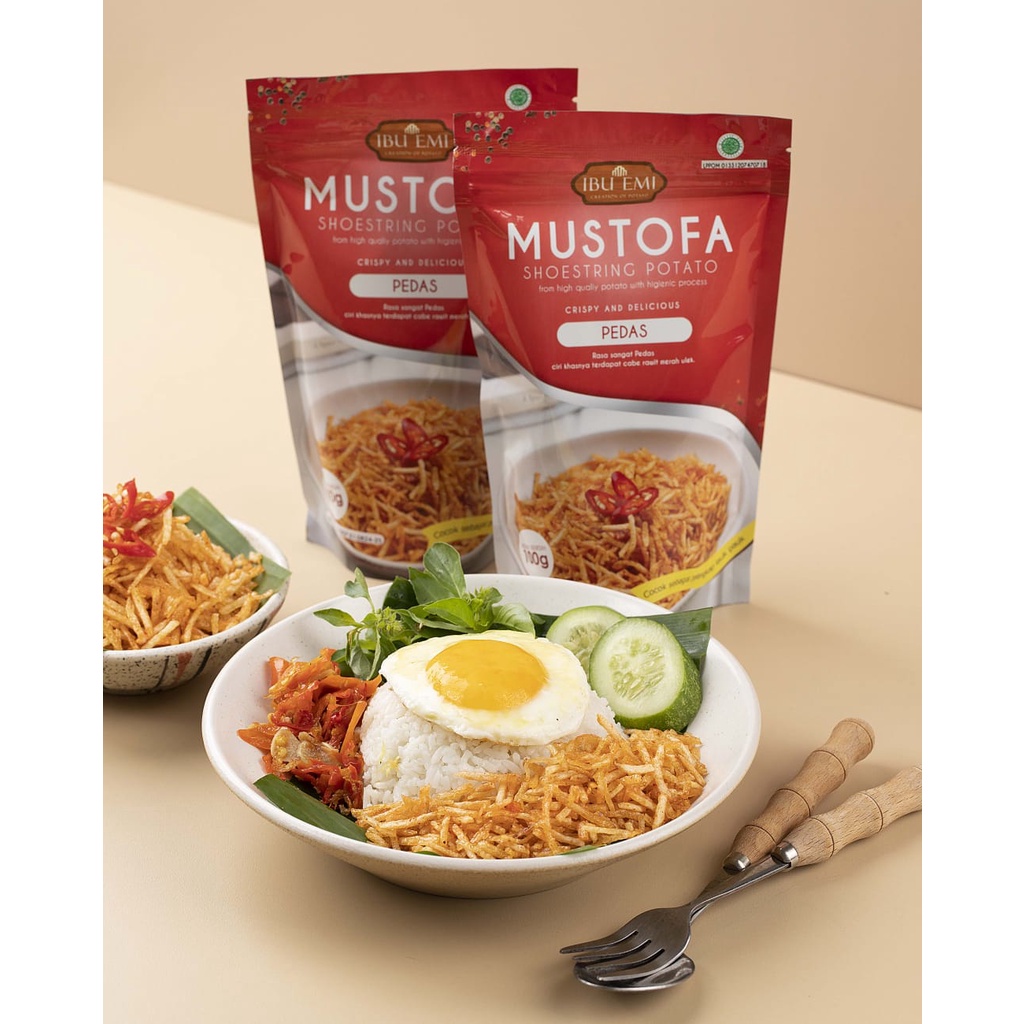 KENTANG MUSTOFA IBU EMI 125gr/KERING KENTANG