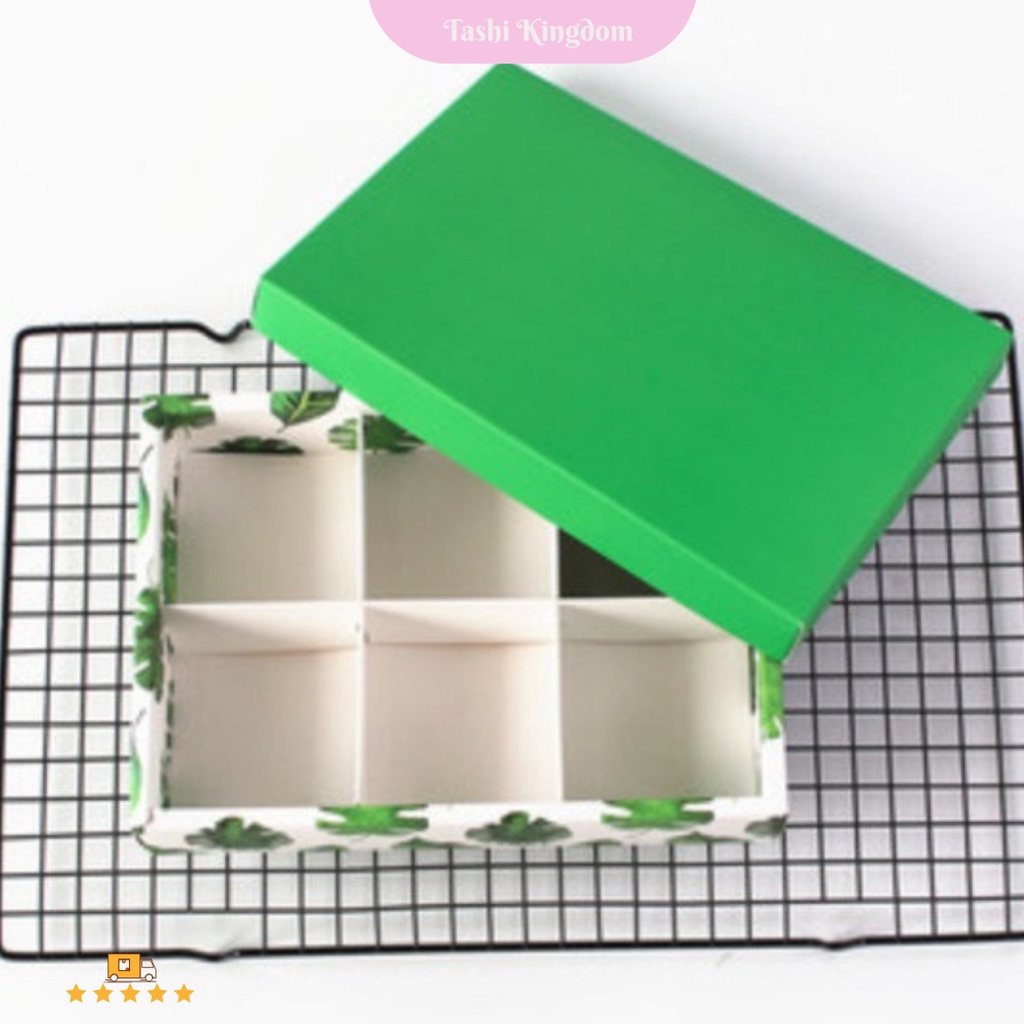 

KOTAK SEKAT coklat / kotak macaron kotak cupcake BOX COOKIES DAUN , Kotak hadiah serbaguna