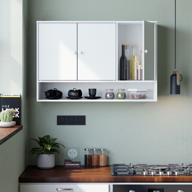 KITCHEN SET rak bumbu dapur / ambalan rak dinding dapur serbaguna murah bj