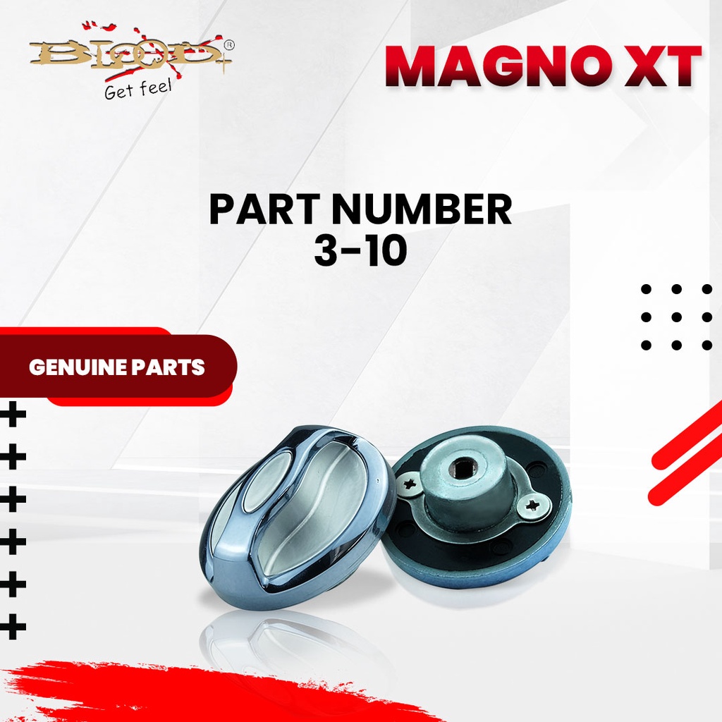 SPAREPART REEL DRAG KNOB FISHING REEL MEREK BLOOD MAGNO XT