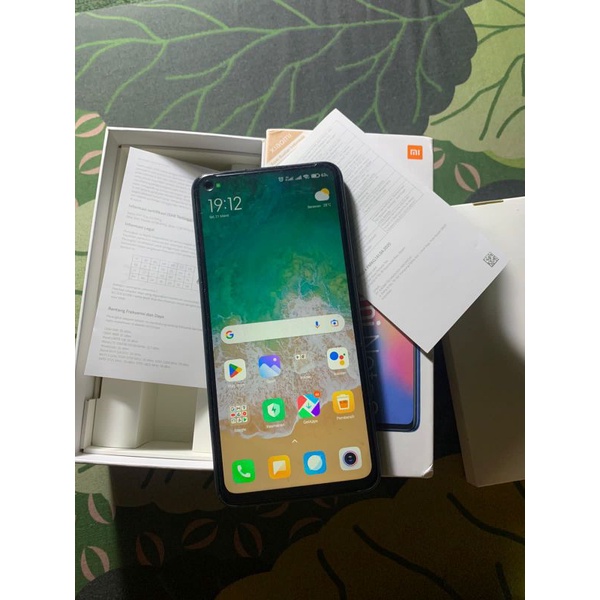 Redmi note 9 6/128 second fullset no minus