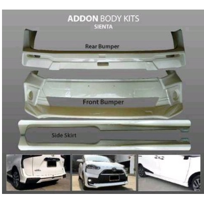 body kit BODYKIT TOYOTA sienta samping saja