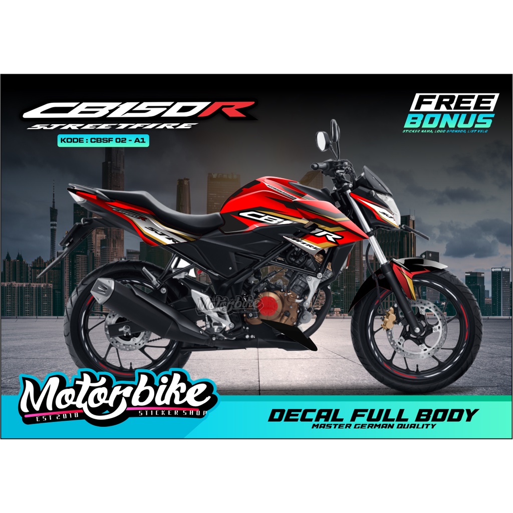 DECAL CB150R CB 150 R FULLBODY_AKSESORIS MOTOR