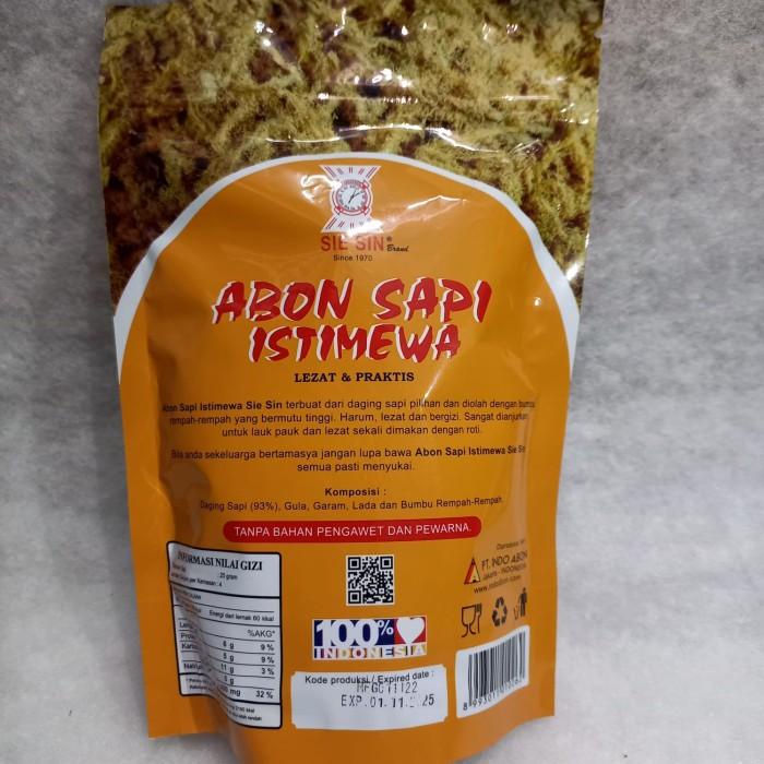 

Sie Sin Abon Sapi 250 Gram (Halal) 036