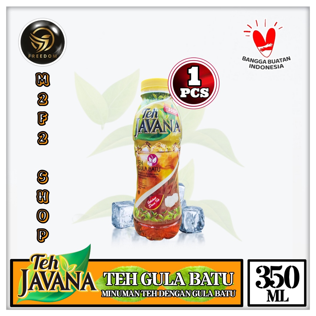 

Teh Javana Melati Gula Batu Botol Pet - 350 ml (Kemasan Satuan)