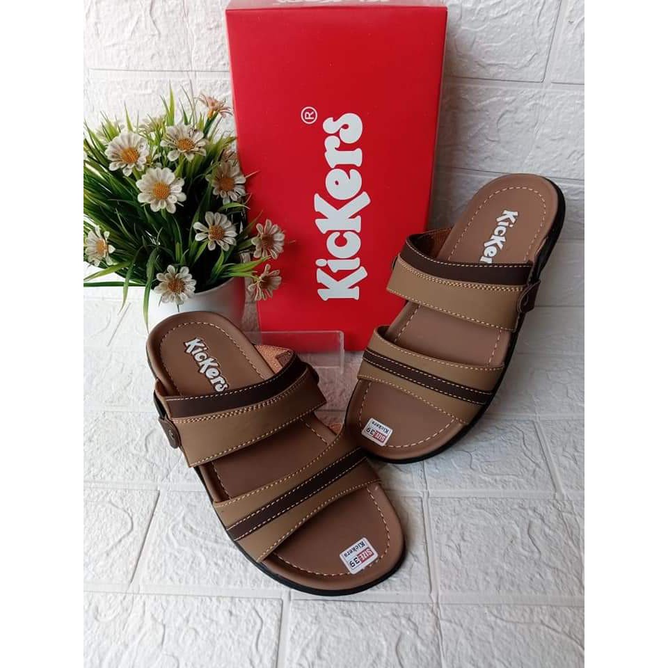 SANDAL KULIT PRIA IMPORT ORIGINAL PRIA MODEL TERBARU JnC 05