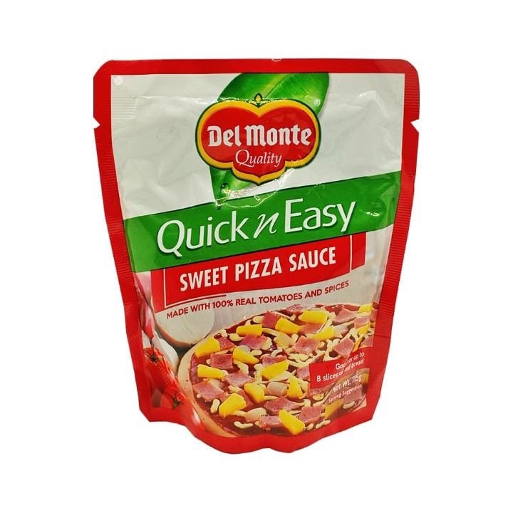 

DEL MONTE QUICK N EASY ITALIAN PIZZA SAUCE/SWEET PIZZA SAUCE 115g