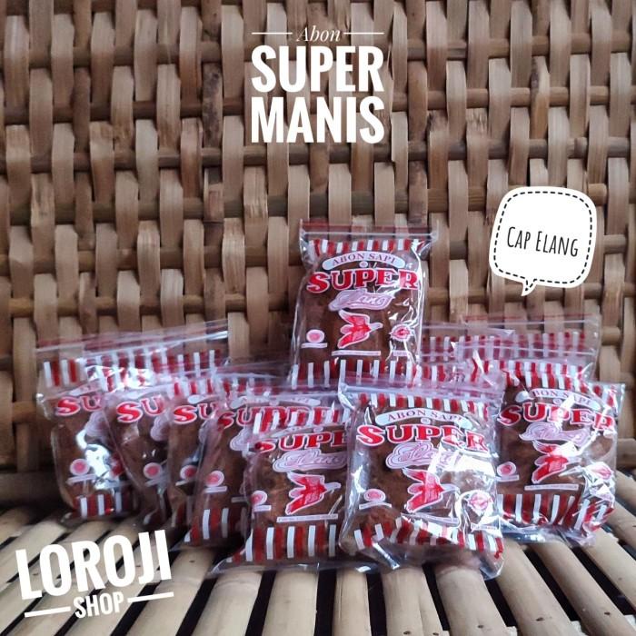 

(Promo Paket 3) Abon Sapi Super Cap Elang 250 Gram (Manis) 015