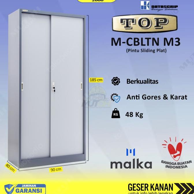 

Terbaik Top Cbltn M3 By Datascrip Lemari Arsip Besi Pintu Sliding Plat Pengiriman Cepat