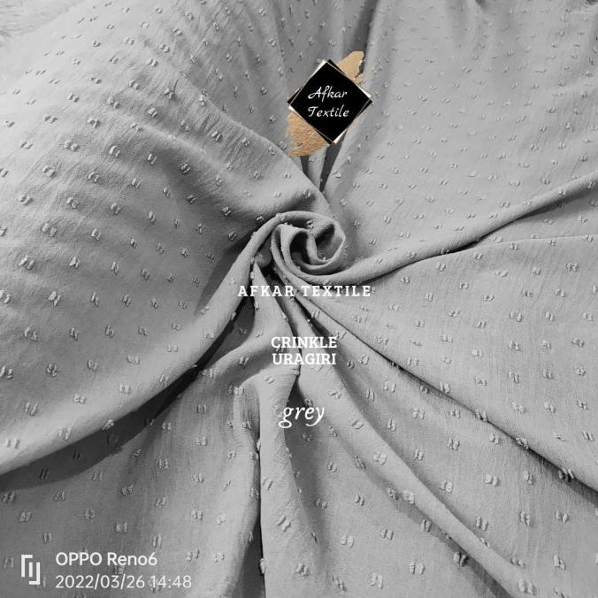 Silahkan Order] [Termurah] Kain Katun Rayon Krinkle Uragiri / Crinkle Uragiri [2]