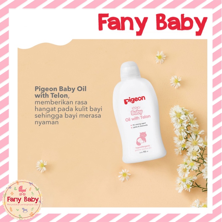 PIGEON BABY OIL WITH TELON 115ML