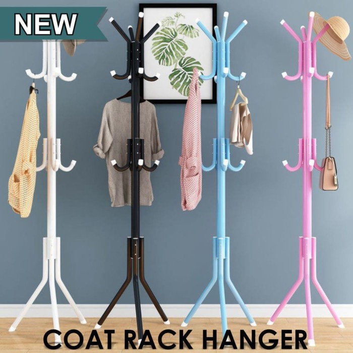 hanger Stand Hanger Gantungan Serbaguna Hanger Tiang Gantungan Baju Tas Jaket(F6F1) termurah stand h