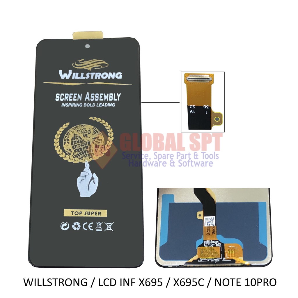 WILLSTRONG / LCD TOUCHSCREEN INFINIX X695 / NOTE 10 PRO / X695C