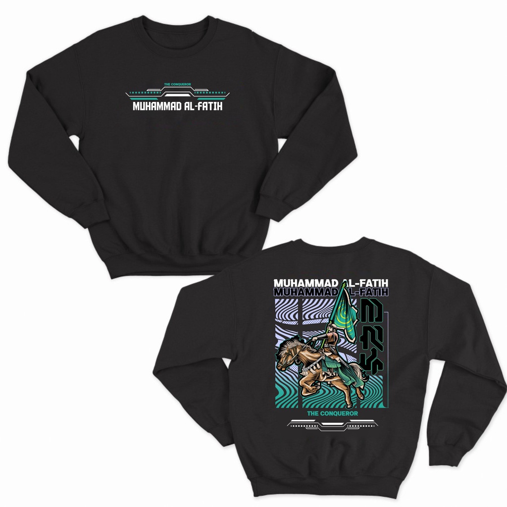 JAKET SWEATER ISLAMI ISLAMI MUHAMMAD AL FATIH VOL.2 BIG SIZE JUMBO