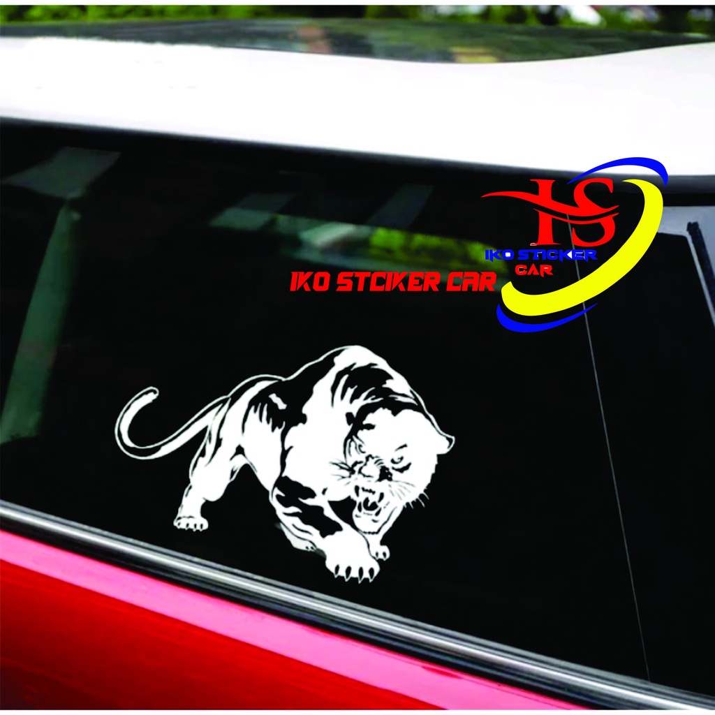 Terlaris Sticker Stiker Cutting Panther Stiker Decal Animal Harimau Macan