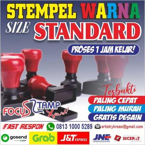 

Terlaris Stempel Warna Flash Uk. Standard, 1 S/D 3 Warna Harga Tetap Sama!