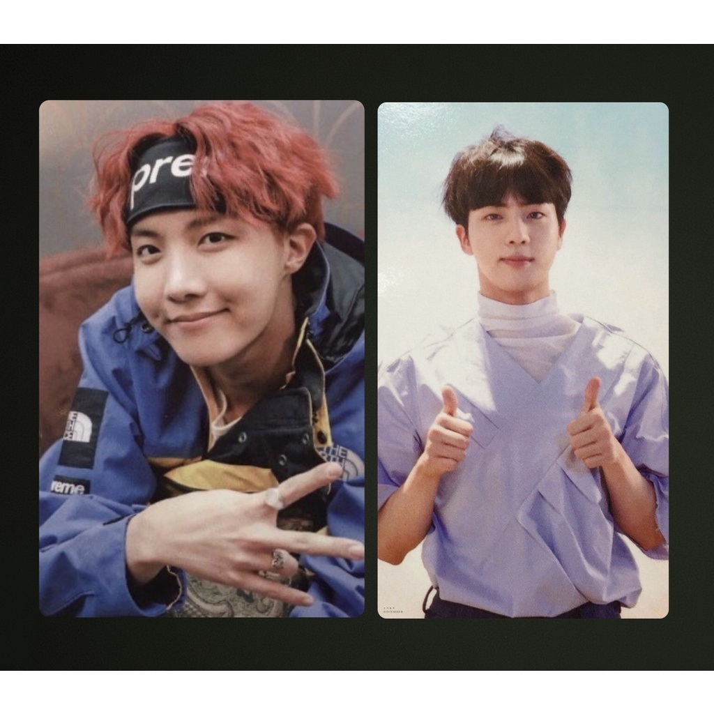 pc photocard kim seokjin jin jung hoseok jhope hobi memories 2017 memo 17 dvd rcti