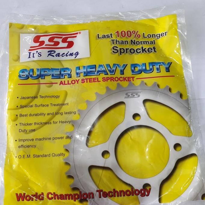 :<:<:<:<] Gear Gir Ger SSS 415 belakang Yamaha RX Z King S