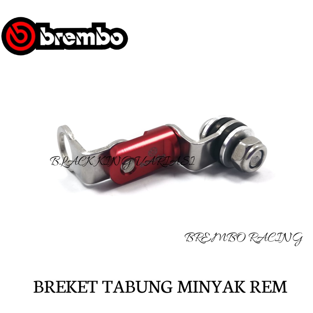 Breket Bracket Tabung Minyak Rem Depan Rem Belakang CNC Master Rem Tabung Universal Breket Tabung Minyak Rem Full CNC