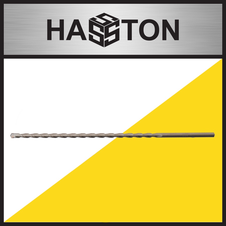 Mata Bor Beton 8mm PANJANG 12&quot; HASSTON PROHEX 0242-080 / Mansonry Bit 8mmx12&quot; HASSTON PROHEX 0242 080