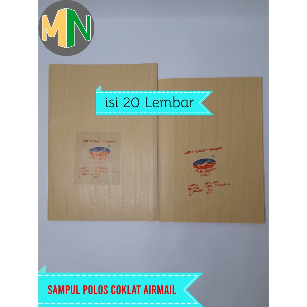

Kertas Sampul Coklat Polos AirMail