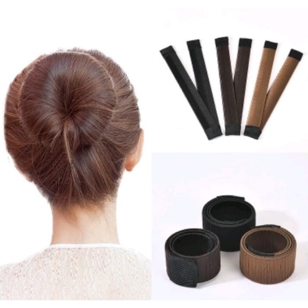 DHIO - Hairdini Buns Alat Sanggul Cepol Rambut Ikat Konde Rambut Wanita Gulung