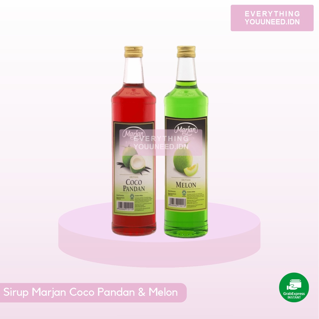 

Marjan Sirup Cocopandan & Melon 460 ml