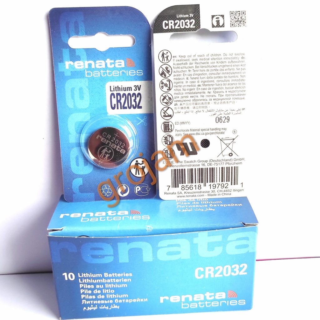 BATTERY BATREI BATERE RENATA CR2025 CR2032 CR2016 2025 2016 2032 ORIGINAL