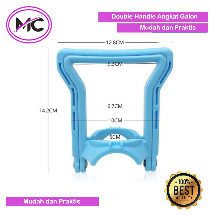 Alat Angkat Galon Double Handle Pengangkat Galon Anti Patah Praktis