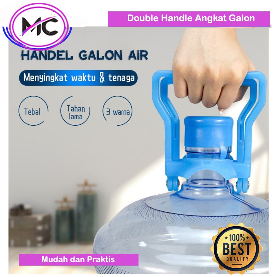 Alat Angkat Galon Double Handle Pengangkat Galon Anti Patah Praktis