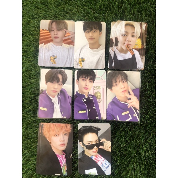 Jeno cafe hotel keycard mark chenle lenti glitch mode holo 90s love glitch mode necklace jeno mirror