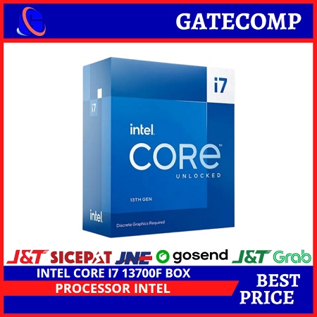 Processor Intel Core i7 13700F BOX Up to 5.20 Raptor Lake GHz LGA1700