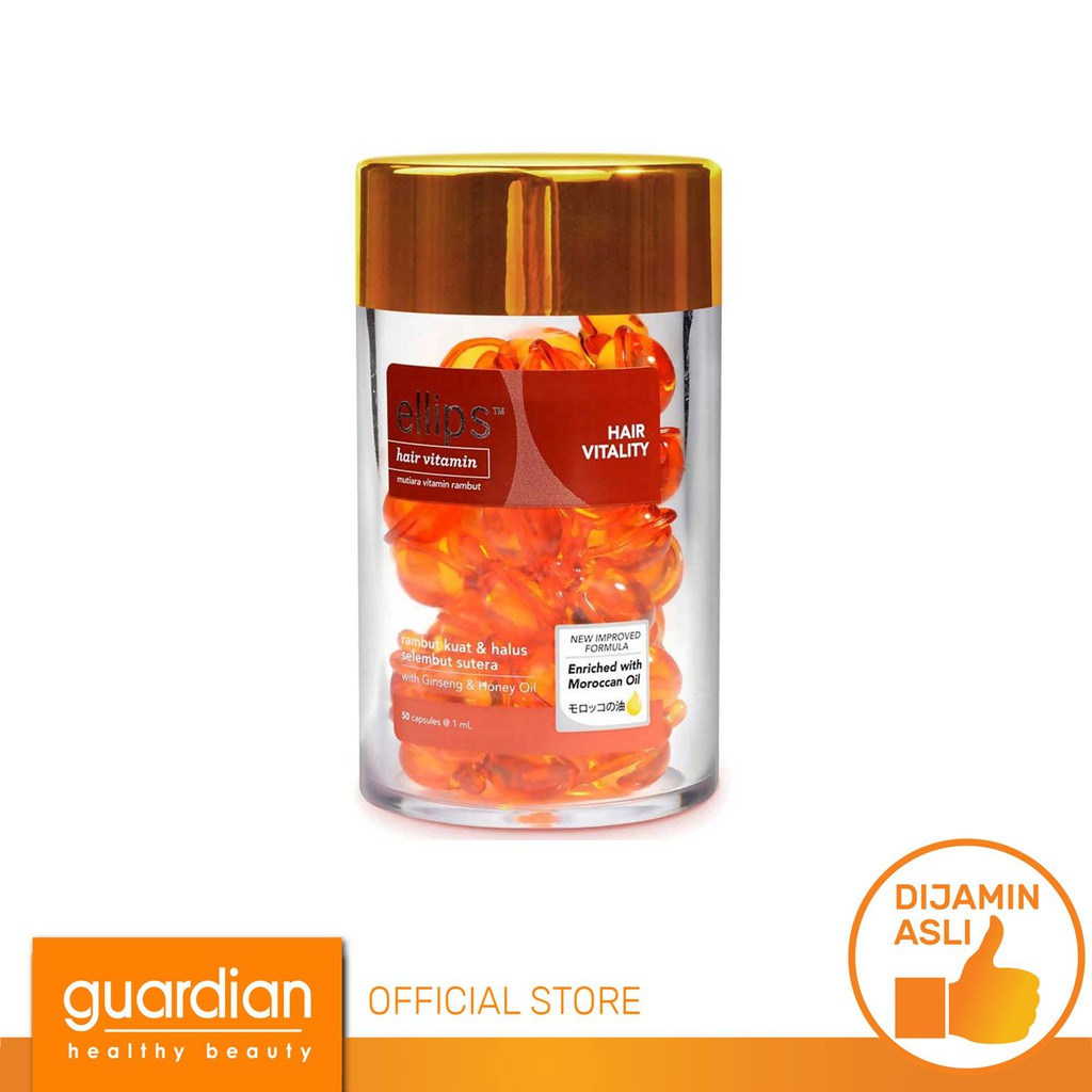 ELLIPS Hair Vitamin Jar Vitality 50 Capsules