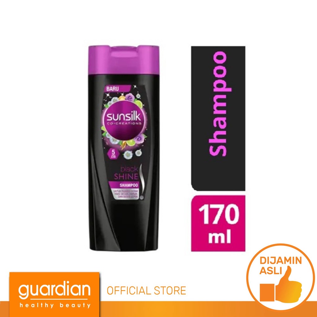 SUNSILK Shampoo Black 170ml