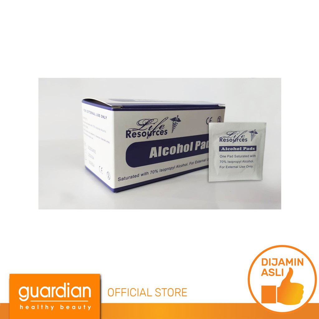 LIFE RESOURCES Alcohol Swab 100S
