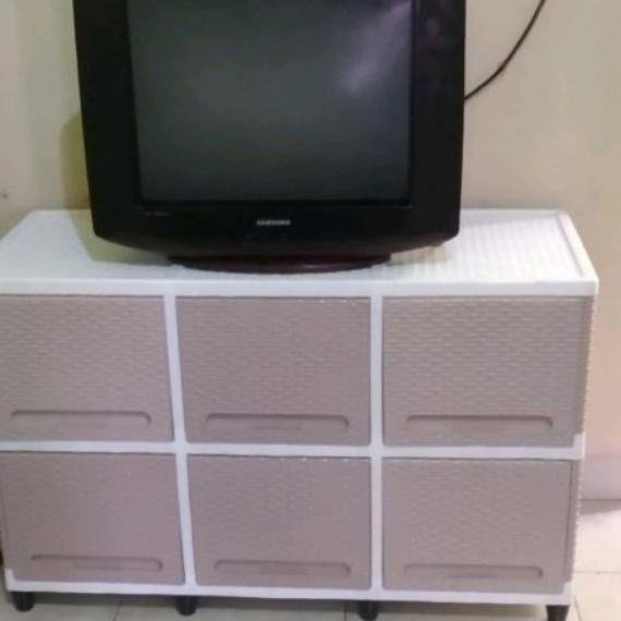 LEMARI TV LEMARI PLASTIK CLUB LEMARI BAJU BUPET TV RAK SERBAGUNA RAK EL09I09A82L