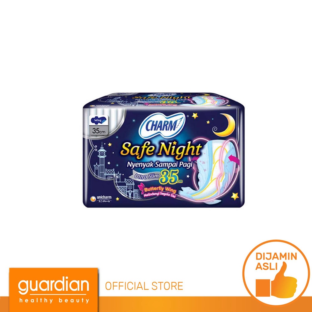 CHARM Body Fit Super Comfort Night Wing 35Cm 6S