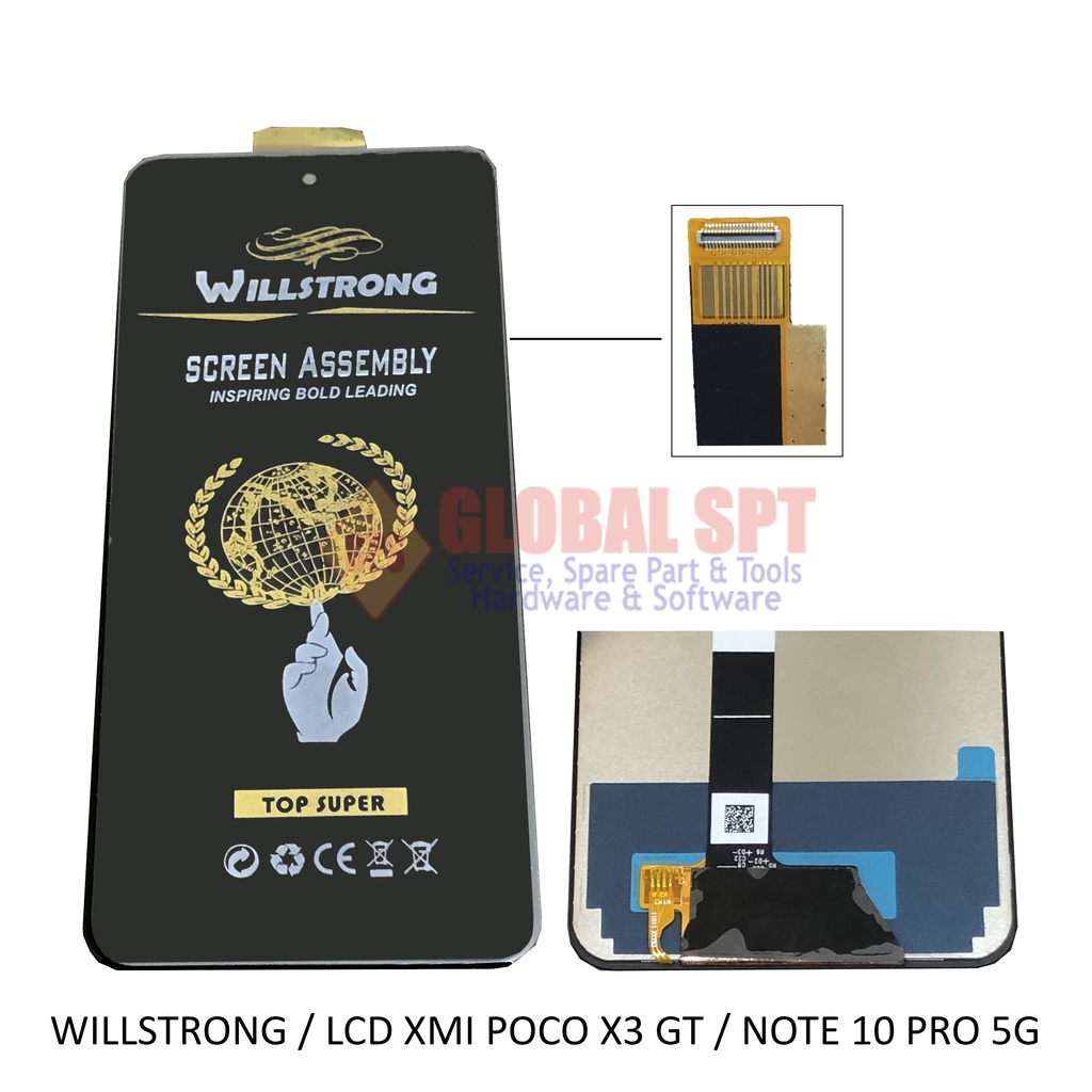 WILLSTRONG / LCD TOUCHSCREEN XIAOMI POCO X3 GT / NOTE 10 PRO 5G