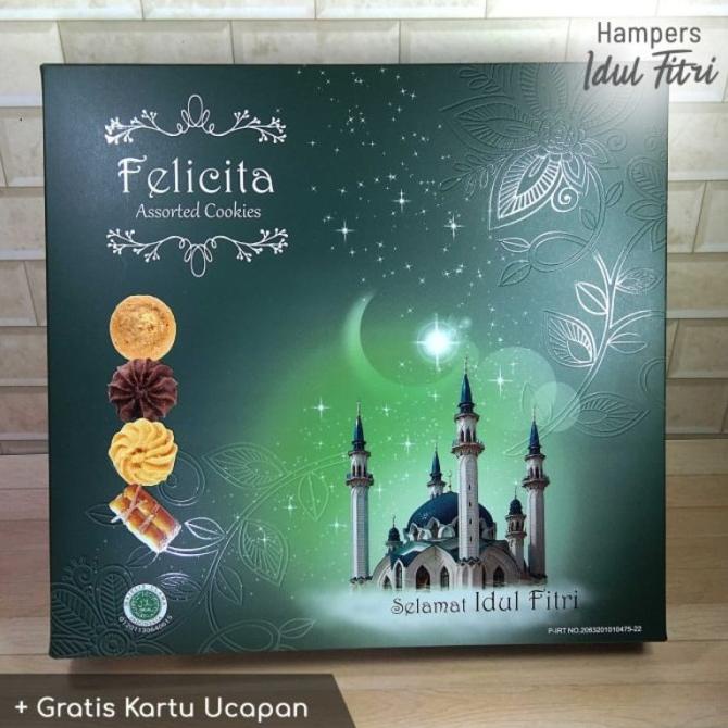 

Paket Hampers Kue Lebaran Parcel Idul Fitri FELICITA ISI 4 A