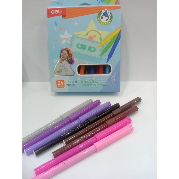 

DELI FELT PEN CC160-24