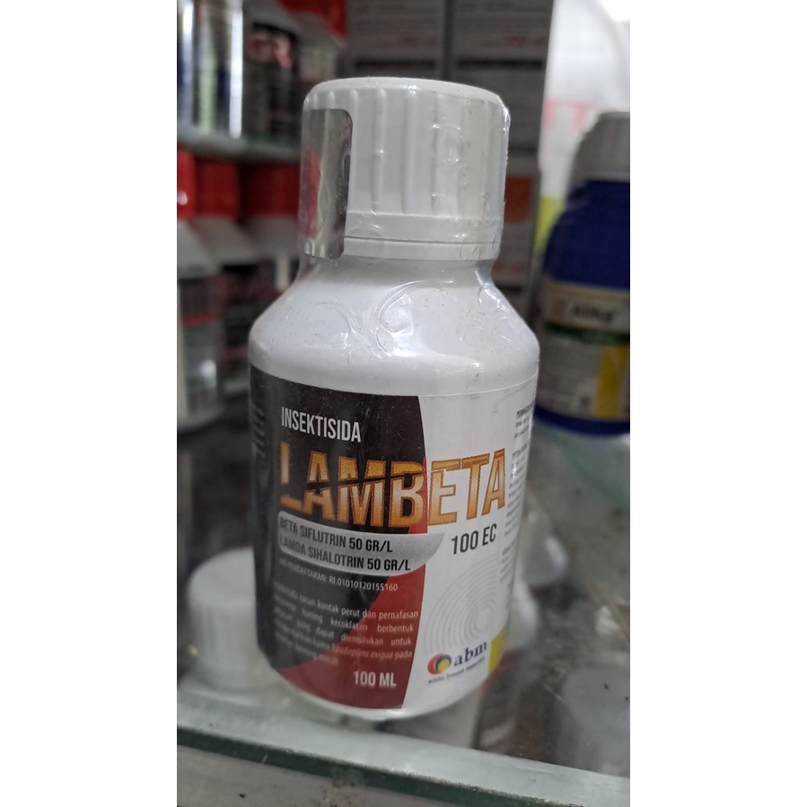 LAMBETA 100ML INSEKTISIDA beta silfutrin+lamda sihalotrin 100EC UNTUK ULAT GRAYAK Harapan Tani